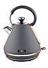 bonprix Tower Cavaletto 1.7L Pyramid Kettle 3000W T10044RGG - Grey and Rose Gold