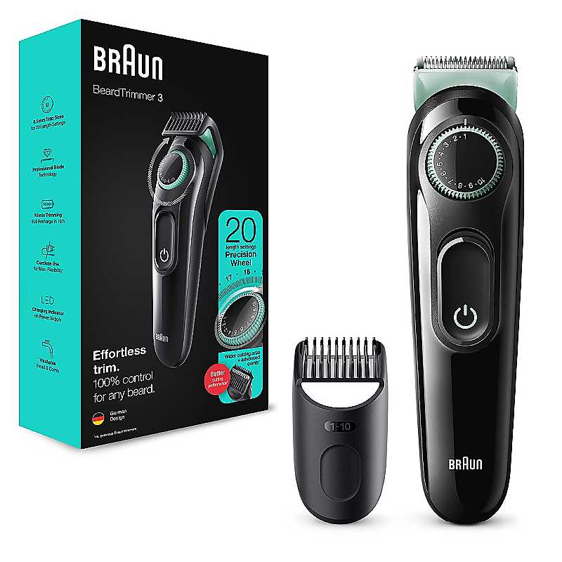 Swoop UK - Beard Trimmer BT3221 Men Beard Trimmer and Hair Clipper, 20 ...