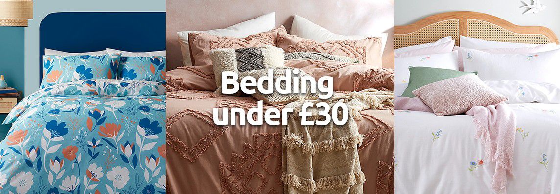 Bedding under £30